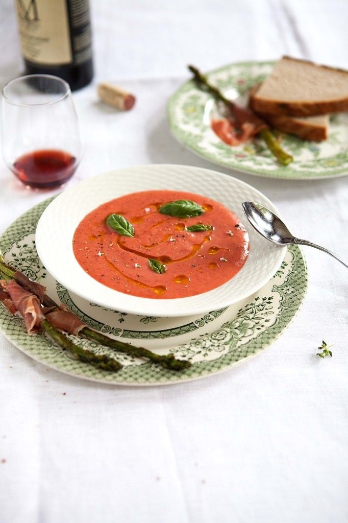 Gazpacho recipes: strawberry gazpacho