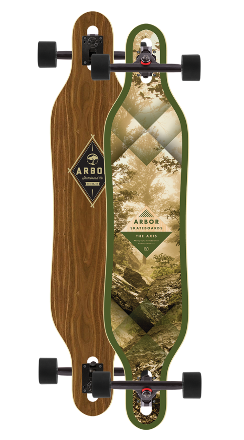 Arbor Collective: Axis Walnut skateboard