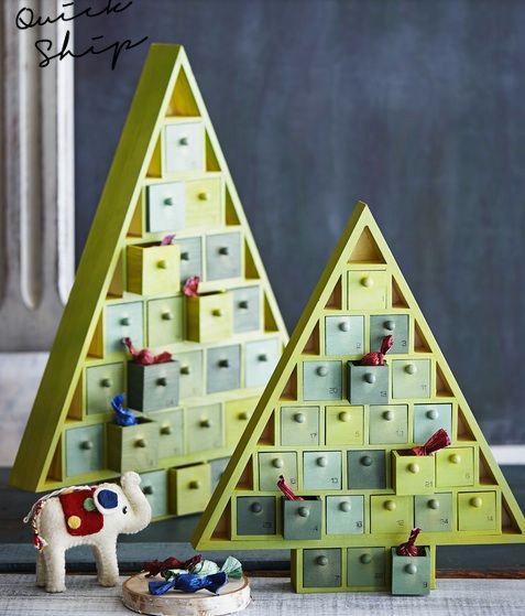 Burke Designs' Christmas Tree Advent Calendar