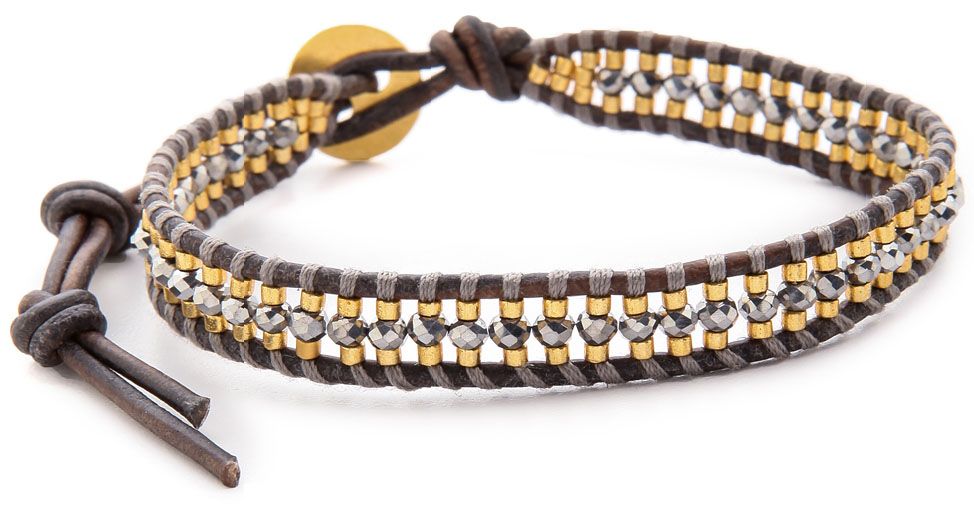 Hot designer accessories under $100: Chan Luu bracelet at ShopBop