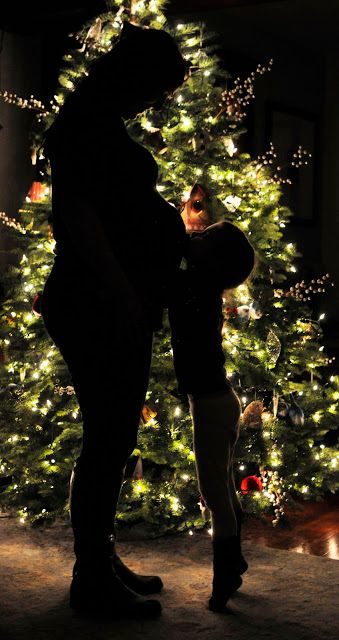 Creative holiday photo cards: silhouette by You Paid More Than Me