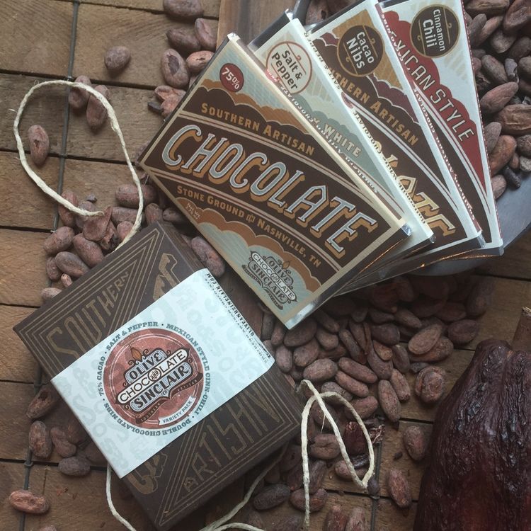 Small Business Saturday Chocolate Gifts: Olive & Sinclair chocolates