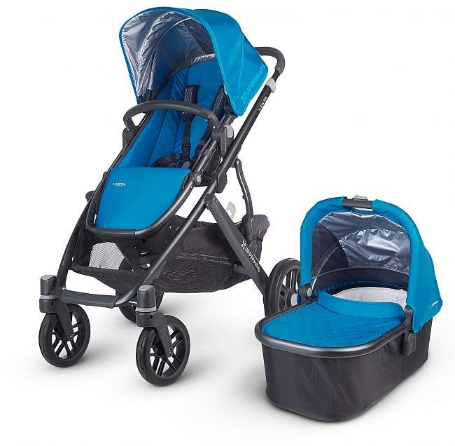 2015 UPPAbaby VISTA Convertible Stroller with Bassinet