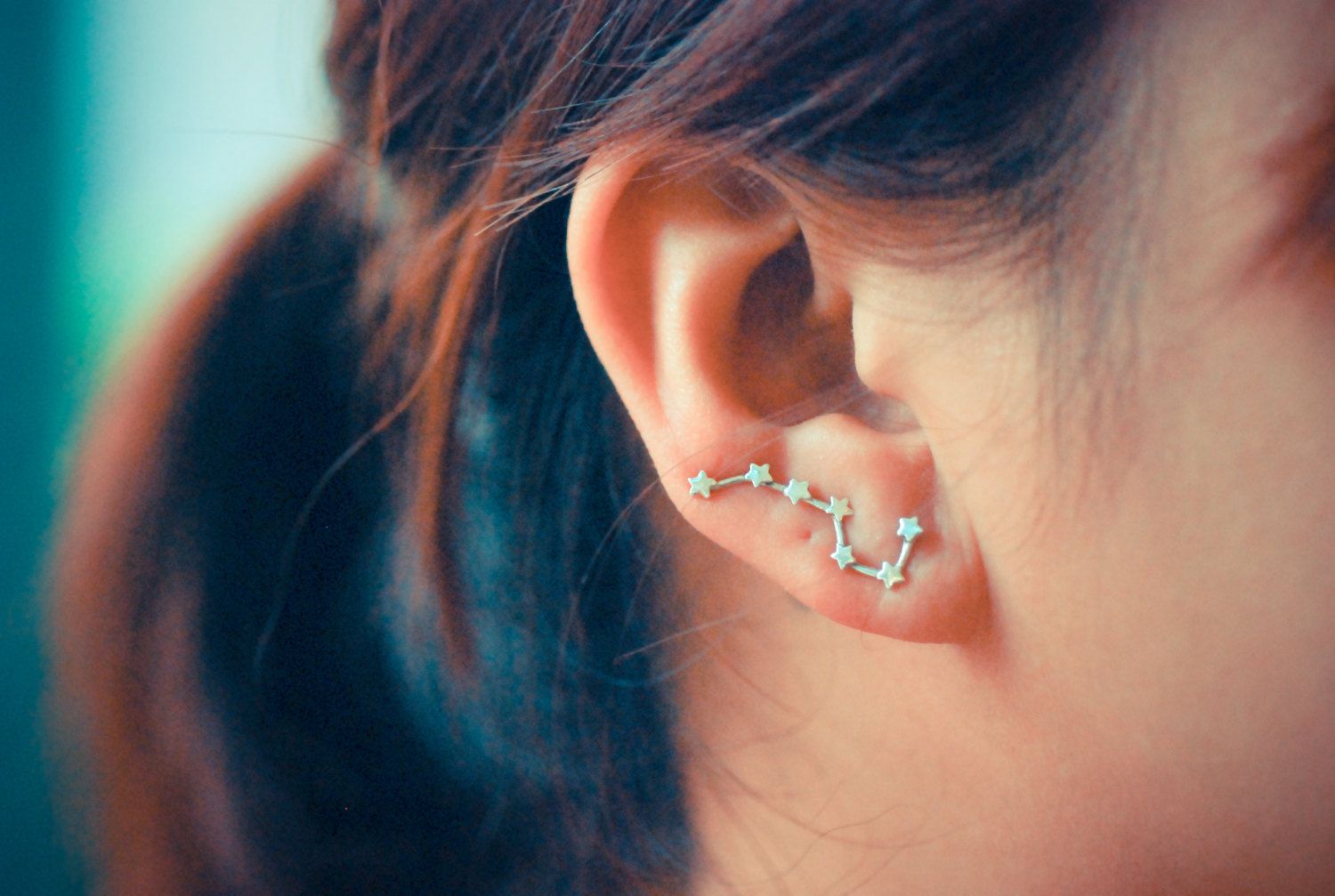Cool STEM gifts for girls: big dipper ear pin
