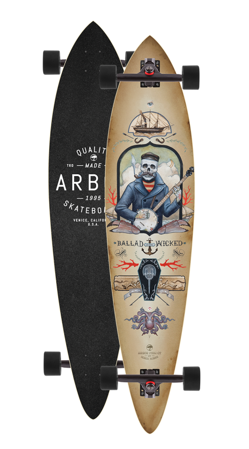 Arbor Collective: Fish GT skateboard