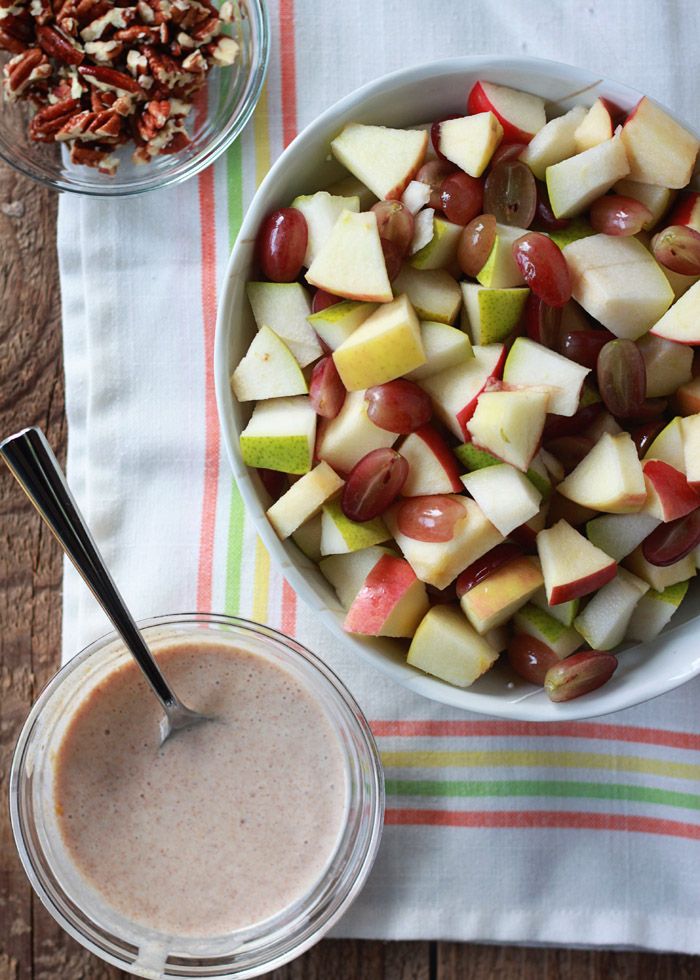 Fall salad recipes: Autumn Fruit Salad | Kitchen Treaty