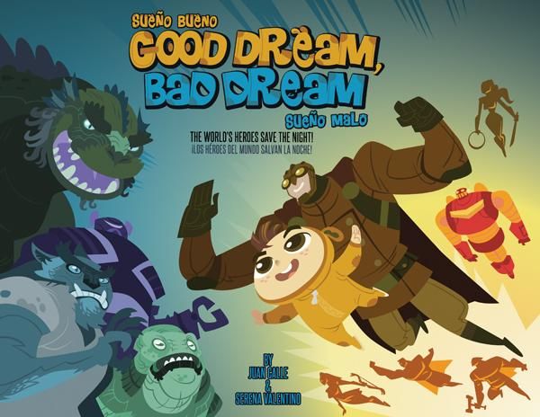 Picture books for kids: Good Dream, Bad Dream by Juan Calle