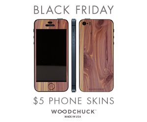 Our Sponsor Woodchuck phone skins