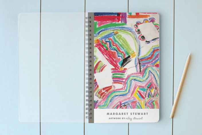 Affordable, custom notebooks made from your child's artwork | Minted