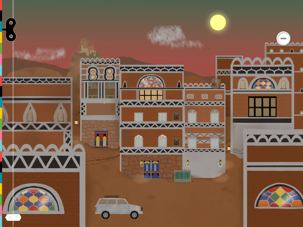 Tinybop Homes app: Tower houses in Yemen