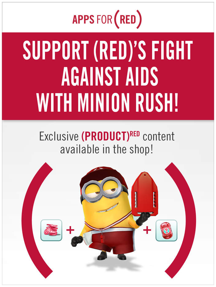 Minion Rush on Apps for (RED)