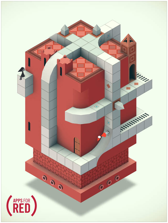 Monument Valley on Apps for (RED)