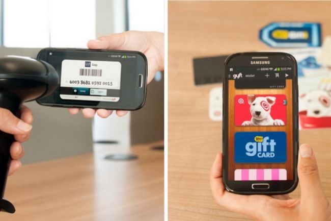 Holiday shopping with the Gyft gift card app