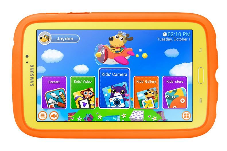 Roundup of Kids' Tablets: Samsung Galaxy Tab 3 Kids 