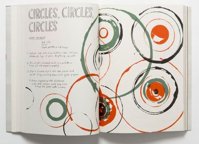 Circles! From Draw Paint and Print Like the Great Artists by Marion Deuchars