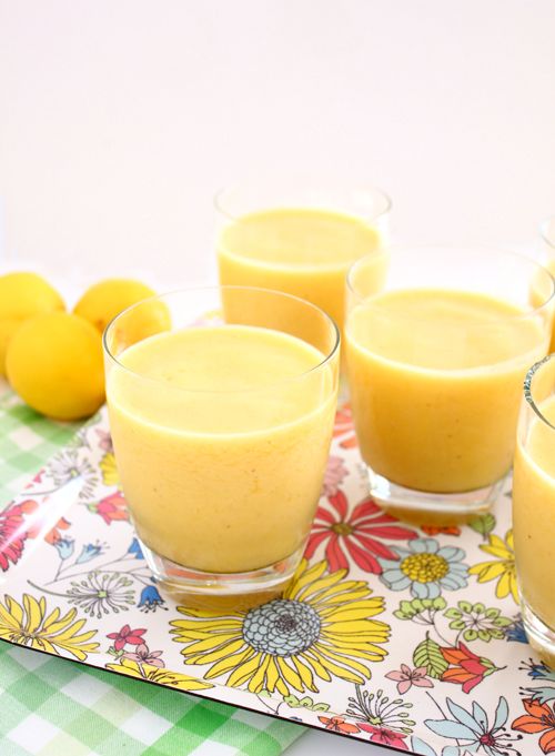 Foods for cold and flu season: Citrus Smoothie at Bright Eyed Baker