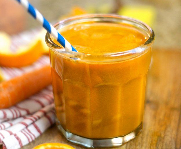 Food for cold and flu season: Carrot Ginger Soup at Detoxinista