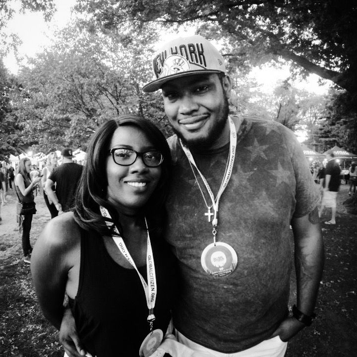 A couple enjoying the 2014 Global Citizen Festival