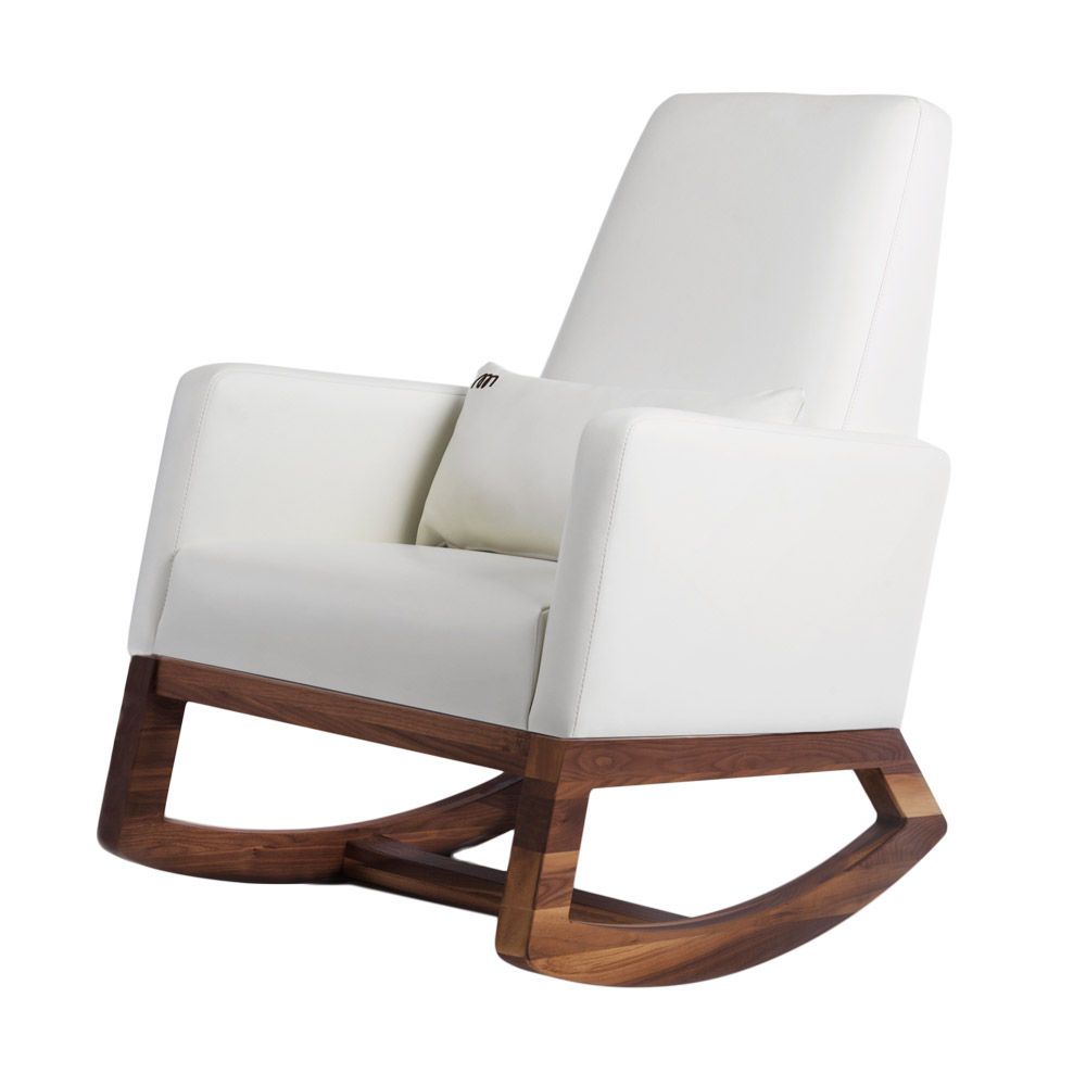 White Leather Monte Joya Rocker at Giggle