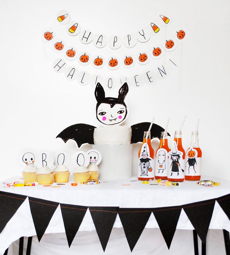 Halloween Printable Party by Mer Mag