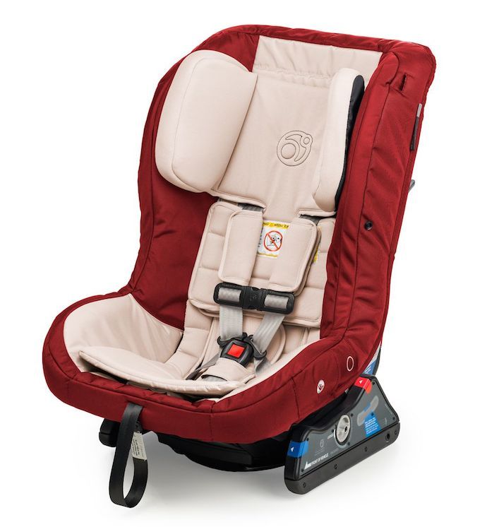 The Orbit Baby G3 Toddler Car Seat uses steel components, not plastic!