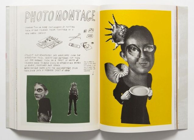 Photo Montage tutorial in Draw Paint and Print Like the Great Artists by Marion Deuchars, an art activity book for kids