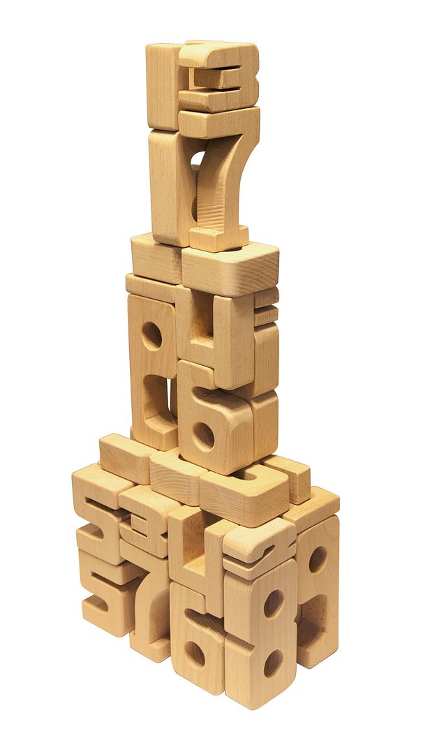 Wooden Building Blocks Educational Sumblox Mathematics Number Building Blocks 