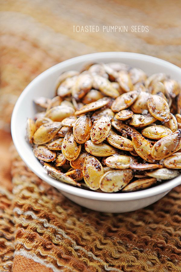 How to roast pumpkin seeds: Spicy flavored | She Wears Many Hats