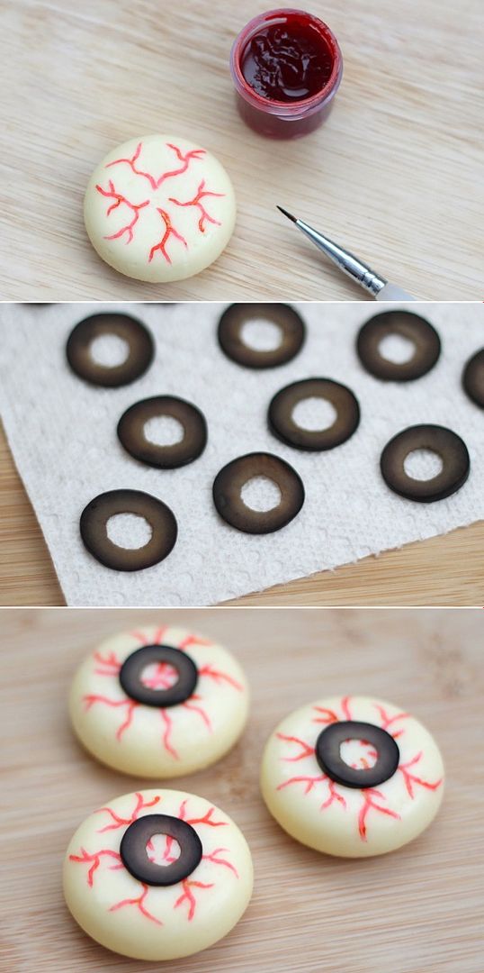 Mad scientist party: Halloween eyeball recipe at Kids Kubby