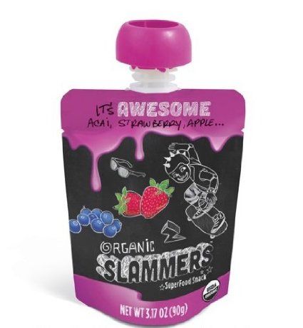 Organic Slammers SuperFood Snacks are perfect for school lunches 