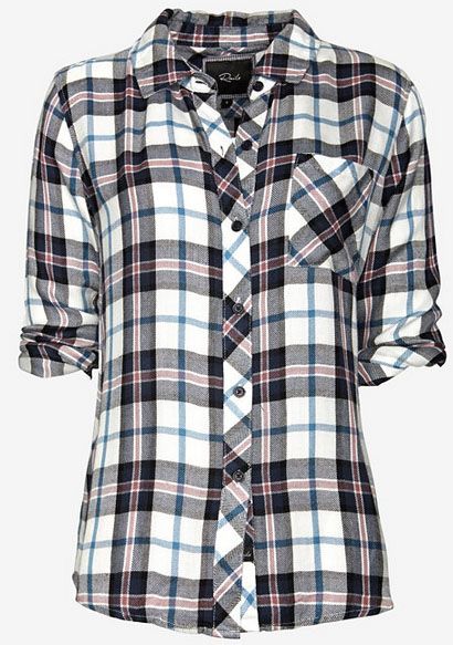 Best ways to wear plaid: Rails Hunter plaid shirt at Intermix