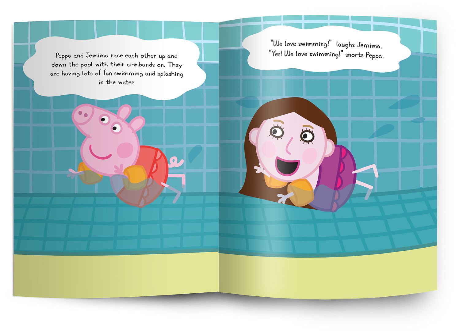 Personalized Peppa Pig book starring your child