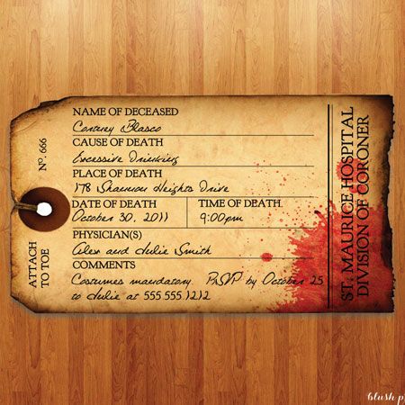 Invitations Halloween Party 2014 A Imprimer 1