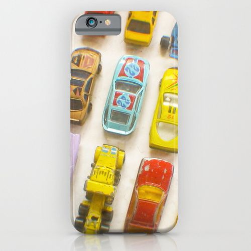 Vintage car toy iPhone case