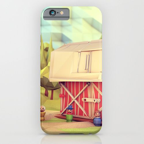 Retro Fisher-Price Farm toy iPhone case