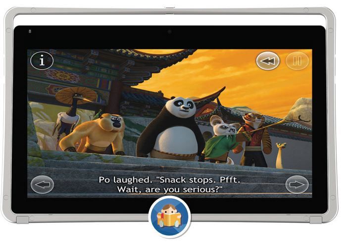 nabi Big Tab HD tablet for kids offers a great selection of ebooks for kids to enjoy 