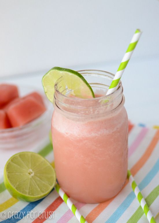 Cinco de Mayo party ideas: Watermelon Lemonade Margarita for kids and adults | Crazy for Crust