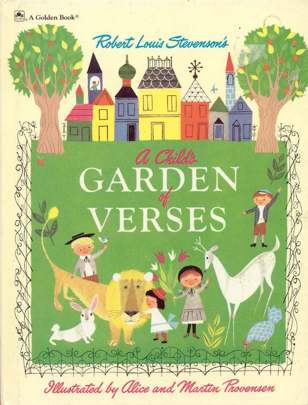 must-have poetry books for young readers: A Child's Garden of Verses by Robert Louis Stevensen