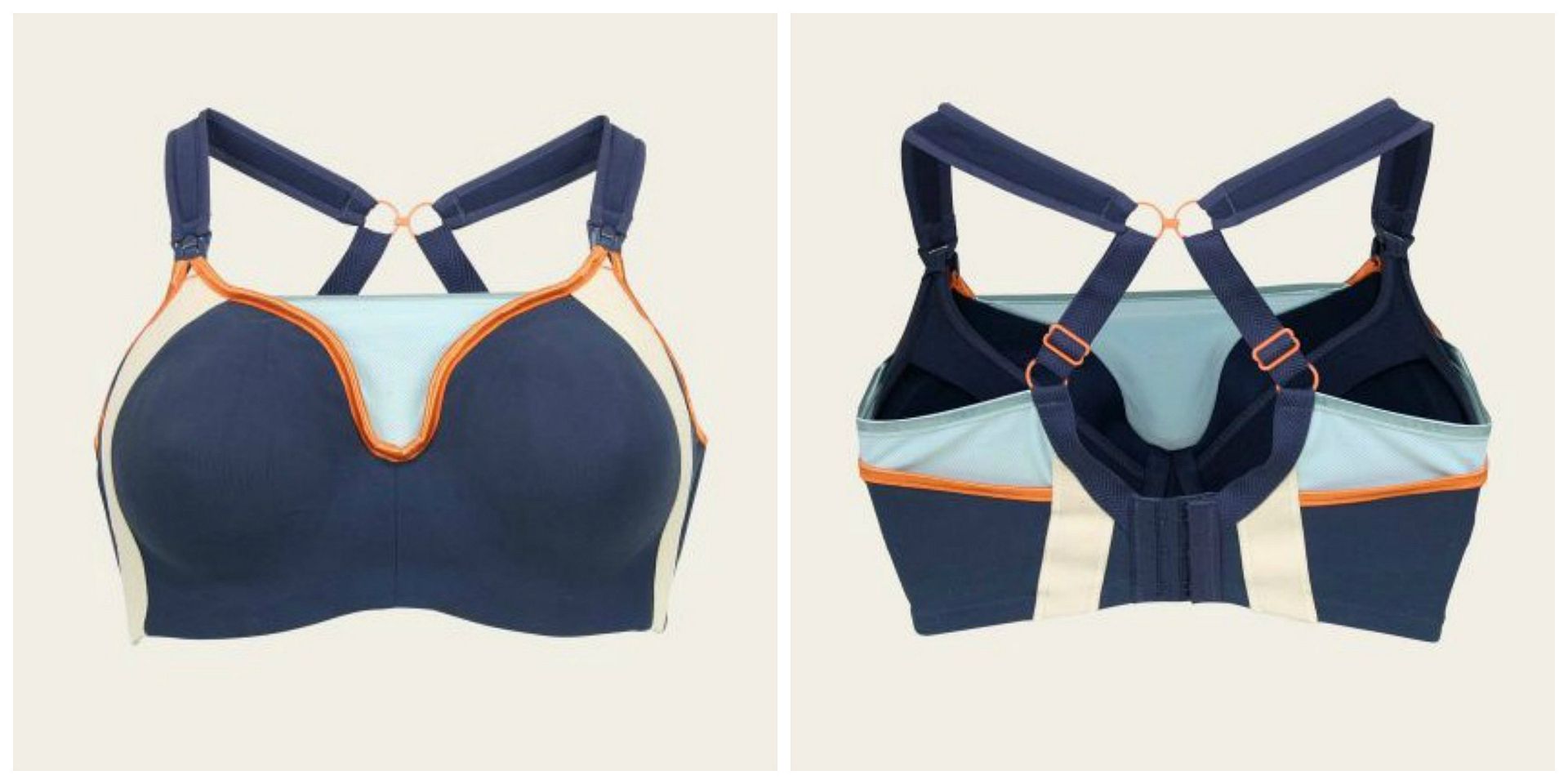 Cake Maternity Orange Zest Nursing Sports Bra