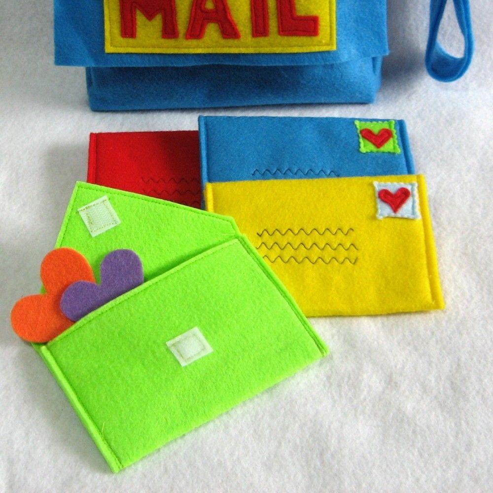 Miss Pretty Pretty's toy mailbag for kids