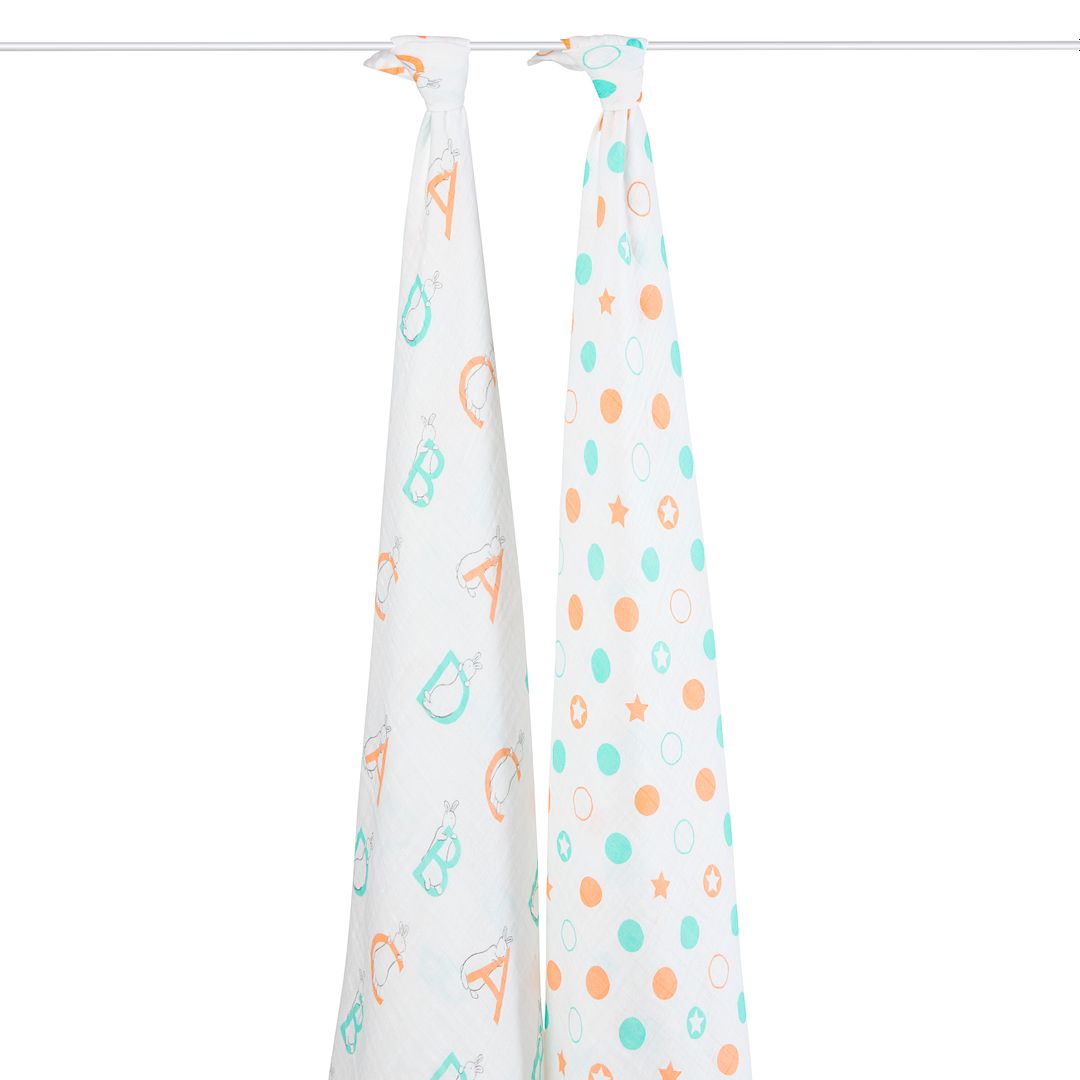 pat the bunny swaddle blankets from aden + anais