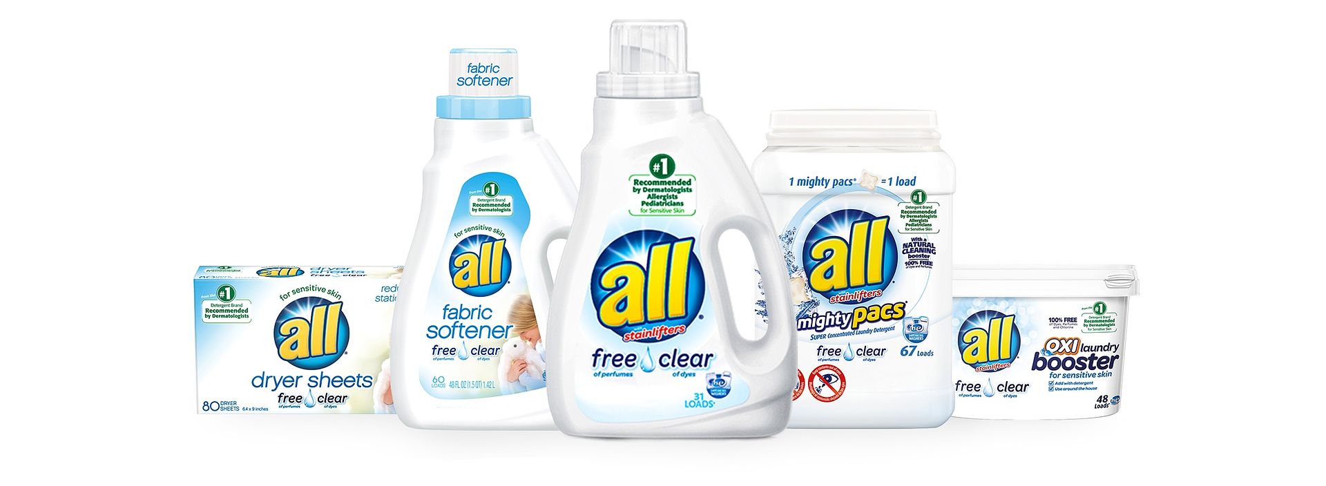all free clear laundry detergent 
