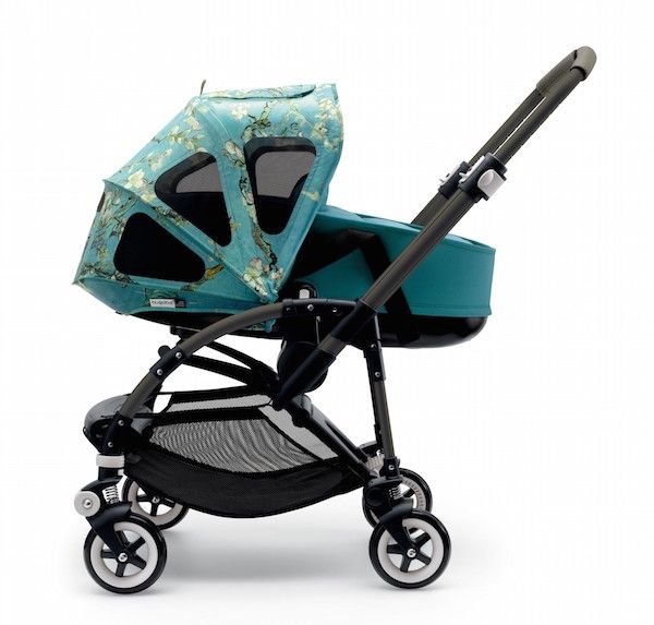 Get some air flow with the stunning Bugaboo Van Gogh special edition breezy sun canopy.