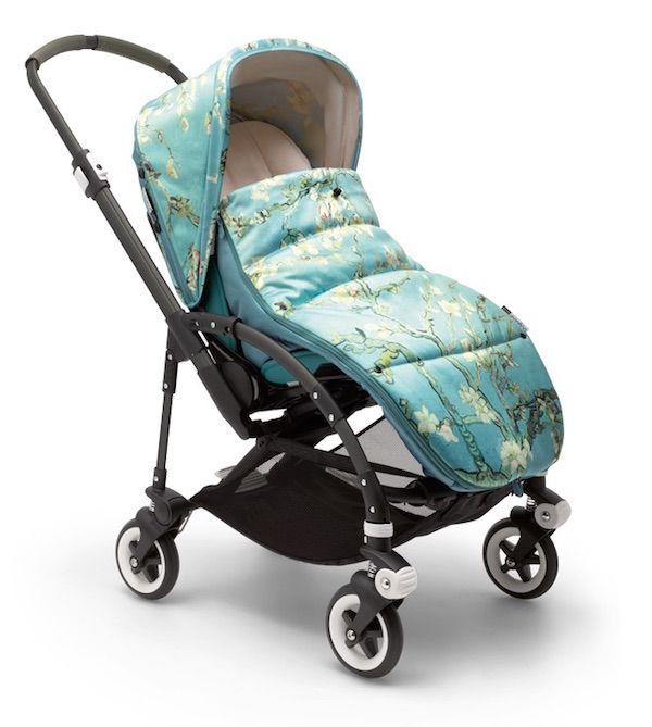 Keep your baby warm and beautiful with the Bugaboo Van Gogh special edition footmuff.