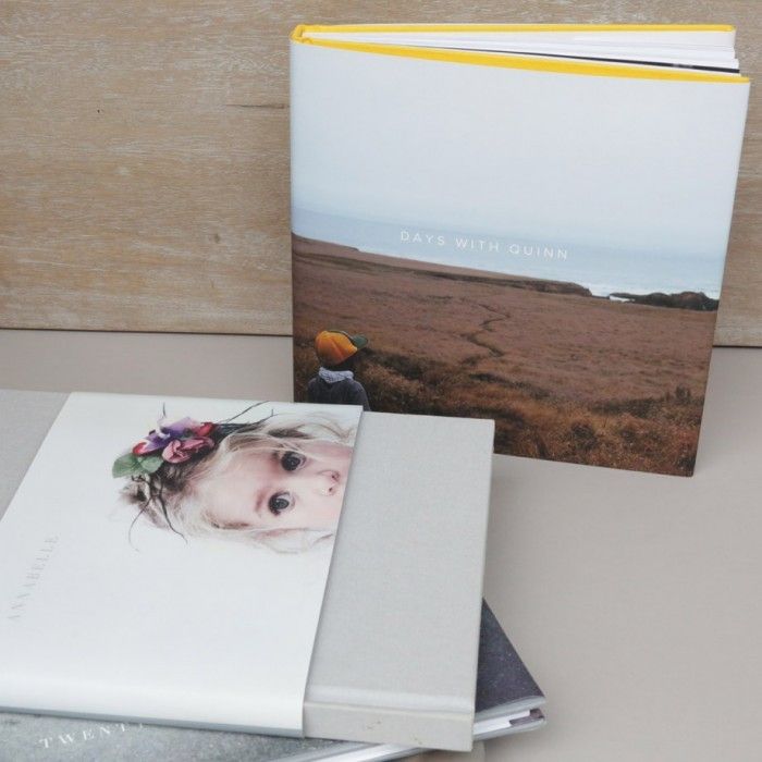Photo gifts for Mother's Day: Hardcover custom bound photo books