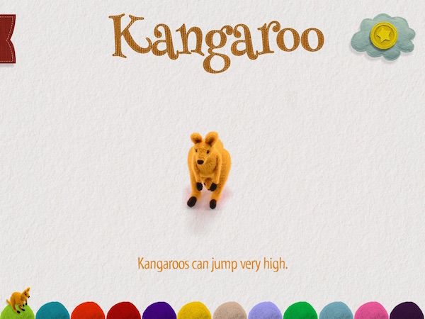 Collect animals and facts in the Billy's Coin Visits the Zoo app.