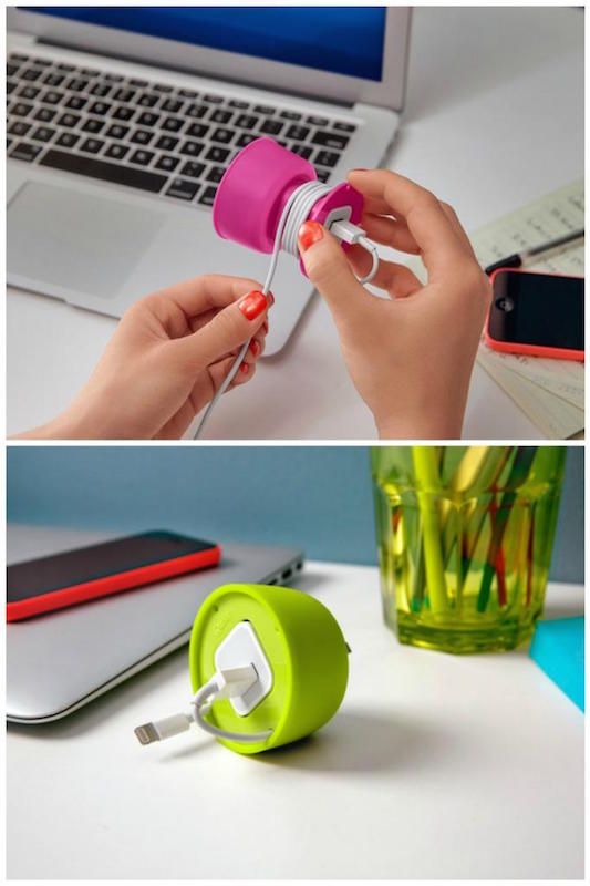 PowerCurl Mini cord wrap | Power Hour tech tasks