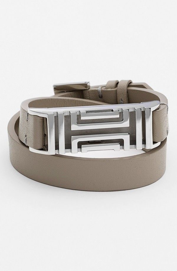 Geeky jewelry for Mother's Day: Tory Burch for FitBit double wrap bracelet