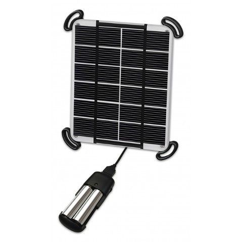Earth Day 2015: Voltaic solar charger for rechargeable batteries