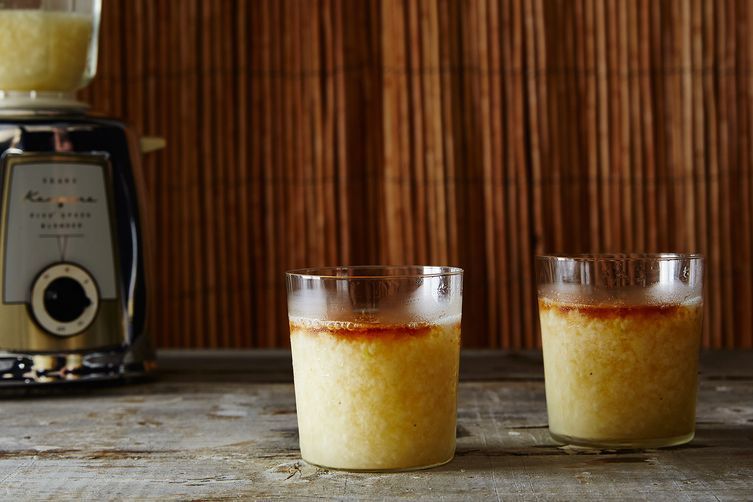 A delicious, fresh Frozen Banana Daiquiri recipe that you can easily make with or without rum | Food52